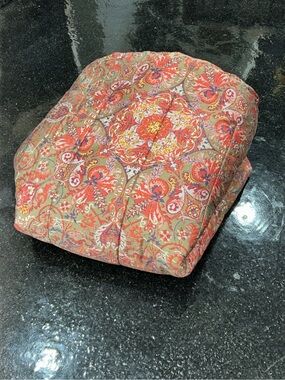 Vtg Ralph Lauren Red GALAHAD Paisley FULL/QUEEN Sateen Comforter